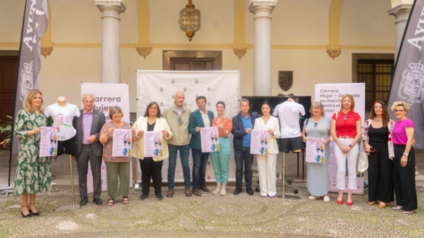 Presentación de Granada en marcha contra el cáncer (JAVIER ALGARRA/ AYUNTAMIENTO)