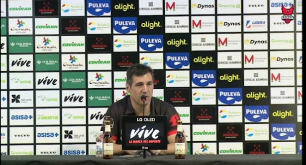 Rueda de prensa previa de Pablo Pin (FUNDACIÓN CB GRANADA)