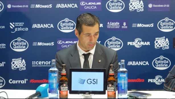 Rueda de prensa post partido de Pablo Pin (OBRADOIRO CAB) 