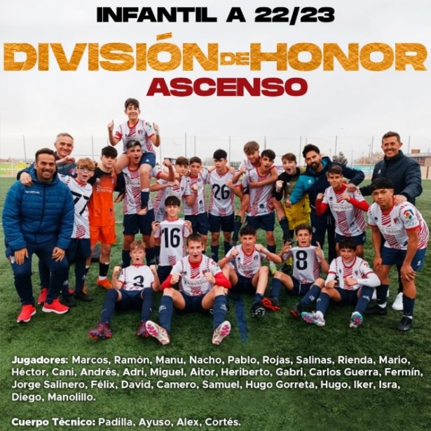 El Arenas de Armilla asciende a División de Honor Infantil (ARENAS DE ARMILLA) 