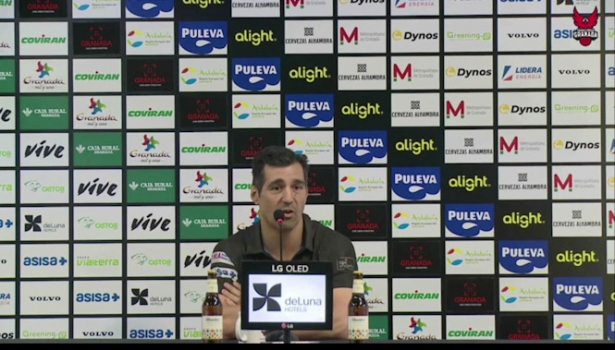 Rueda de prensa previa de Pablo Pin (FUNDACIÓN CB GRANADA) 