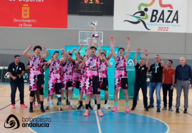 Hita Plásticos CB Armilla levanta el título de campeón (FEDERACIÓN ANDALUZA DE BALONCESTO)