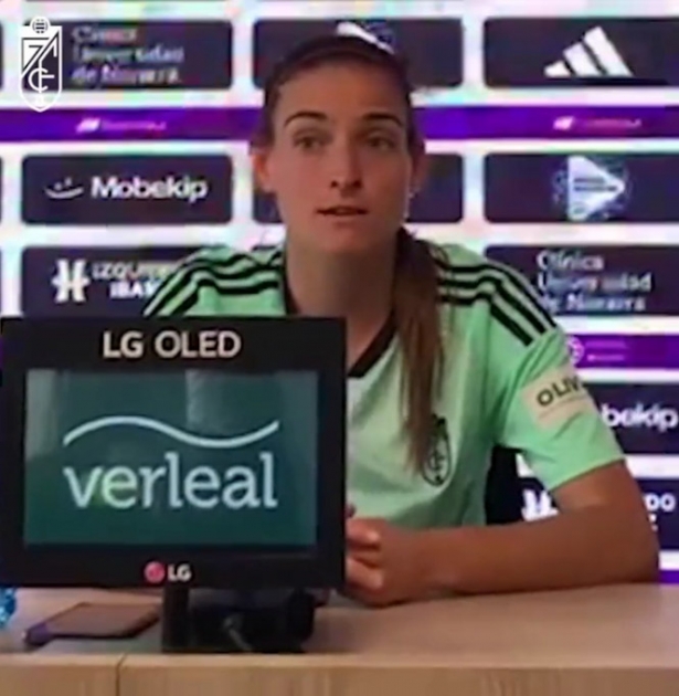 Ángeles fue la protagonista del partido (GRANADA CF)
