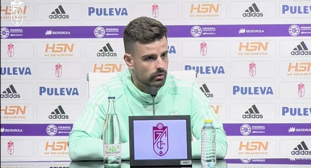 Rueda de prensa previa de Roger Lamesa (GRANADA CF)