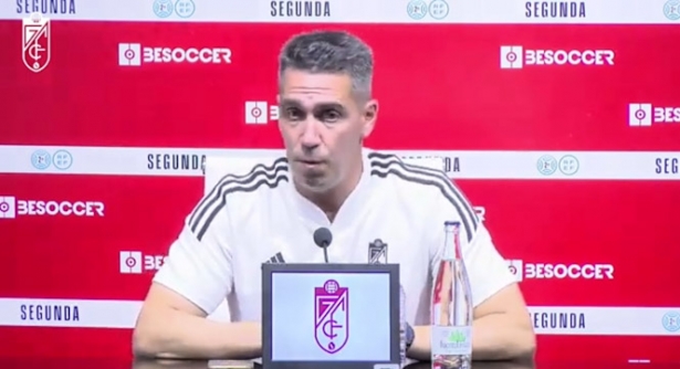 Rueda de prensa post partido de Juan Antonio Milla (GRANADA CF)