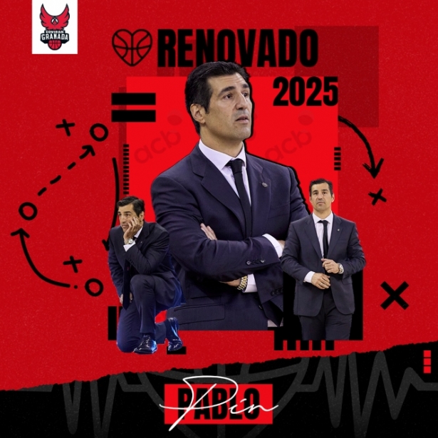 Pablo Pin continuará en el Covirán Granada (FUNDACIÓN CB GRANADA)