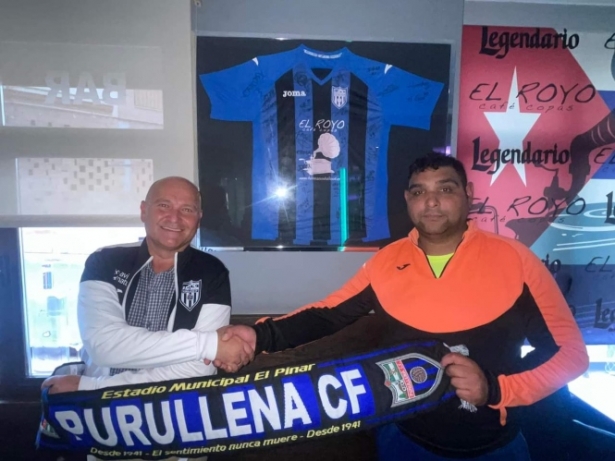 Presentación de `Cheito` Díaz como entrenador del Purullena CF (PURULLENA CF) 