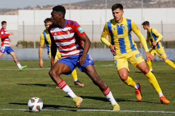 Samu en un partido anterior (GRANADA CF)