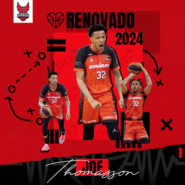 Joe Thomasson seguirá en el Coviran Granada (FUNDACIÓN CB GRANADA) 