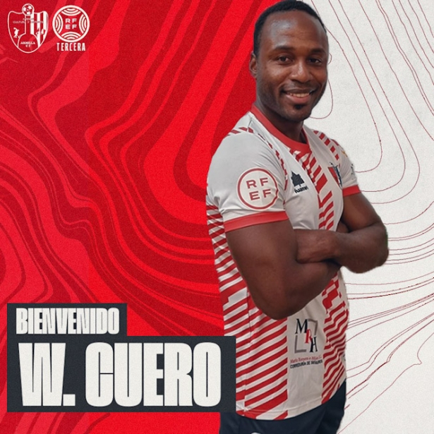 Wilson Cuero será el nueve del Arenas de Armilla (ARENAS DE ARMILLA)