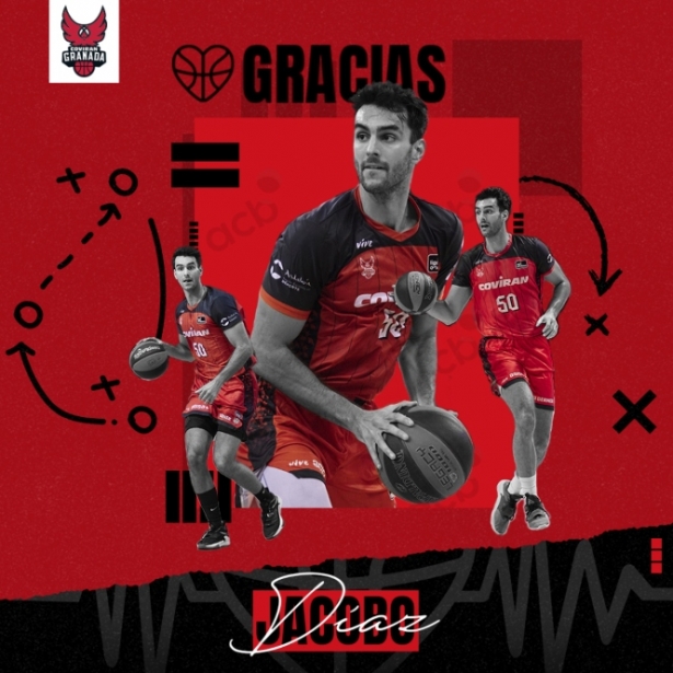 Jacobo Díaz se marcha del Covirán Granada (FUNDACIÓN CB GRANADA)