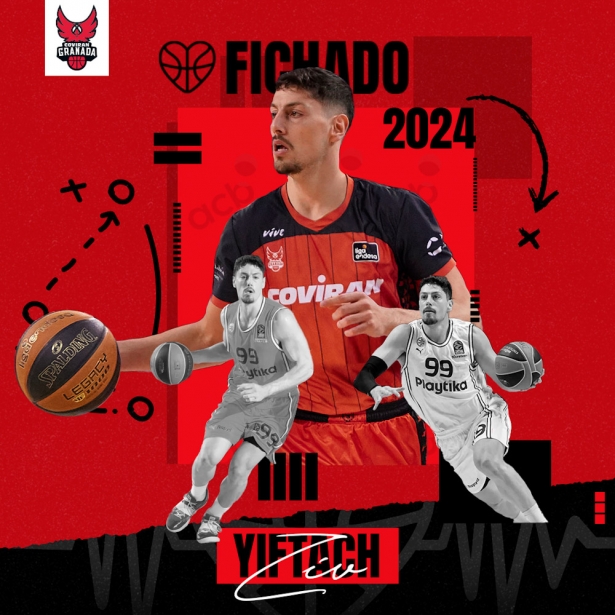 Yiftach Ziv llega al Covirán Granada (FUNDACIÓN CB GRANADA)