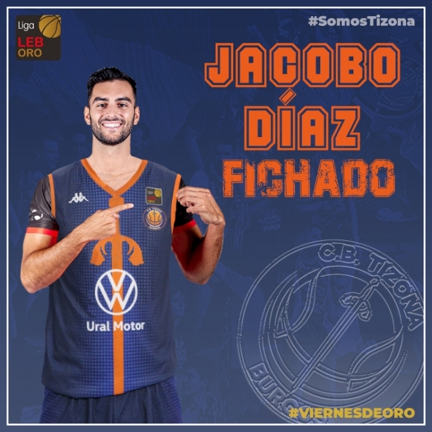 Jacobo Díaz ha fichado por el CB Tizona (CB TIZONA) 