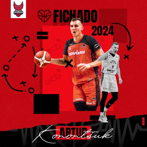 Artur Konontsuk  jugará en el Covirán Granada (FUNDACIÓN CB GRANADA)