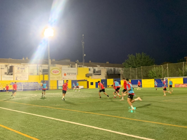 Entrenamiento del CD Huétor Tajar (CD HUÉTOR TÁJAR)