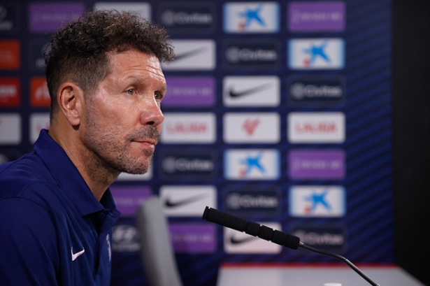 El entrenador del Atlético de Madrid, Diego Pablo Simeone (ATLÉTICO DE MADRID)