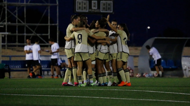 El Granada Femenino celebra un gol (GRANADA CF)