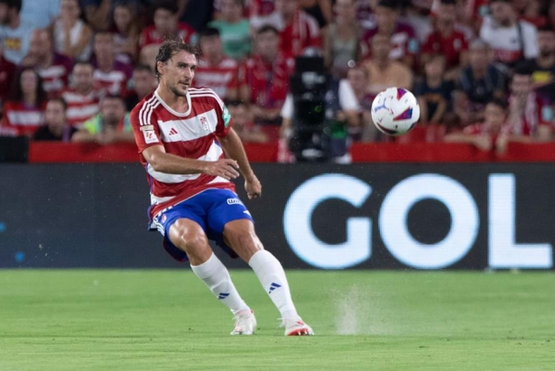 Ignasi Miquel durante el partido (LOF)
