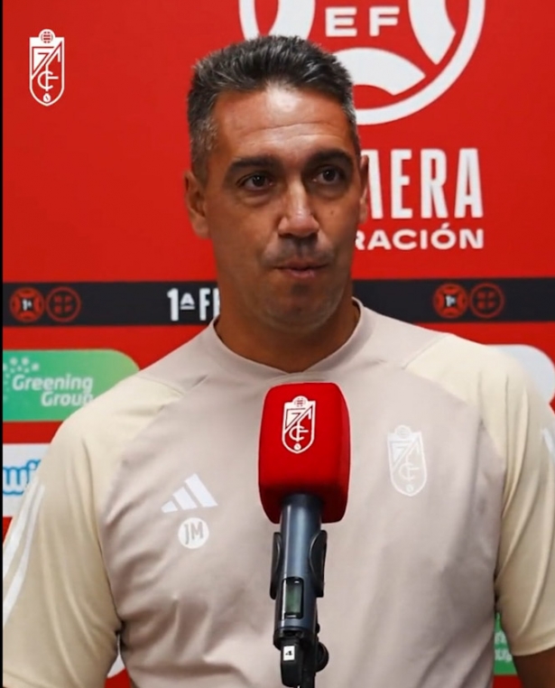 El entrenador del Recreativo Granada, Juan Antonio Milla (GRANADA CF)