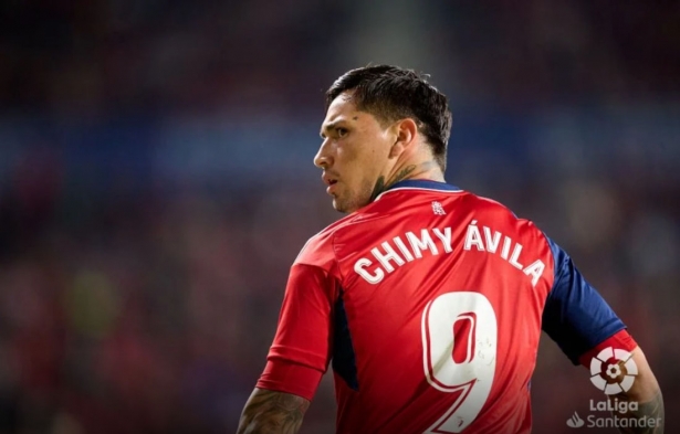 Chimy Ávila, jugador de Osasuna, prioridad para el ataque rojiblanco (LALIGA)
