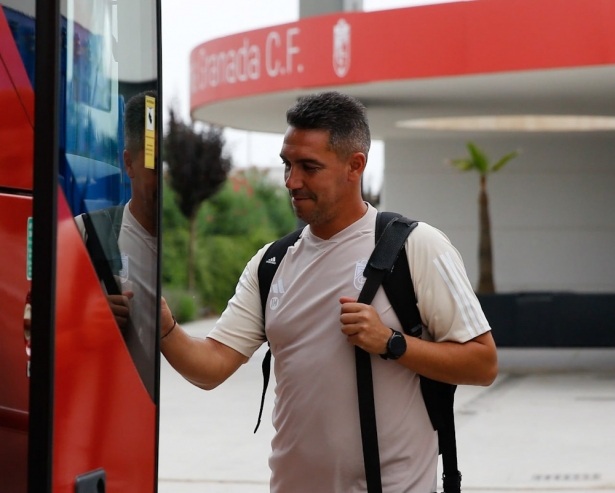 El entrenador del Recreativo Granada, Juan Antonio Milla (GRANADA CF)
