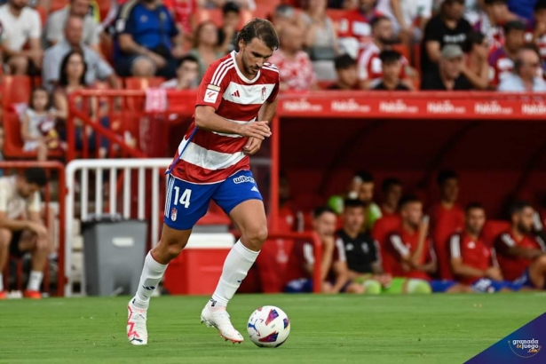 Ignasi Miquel durante un partido (JOSÉ M. BALDOMERO)