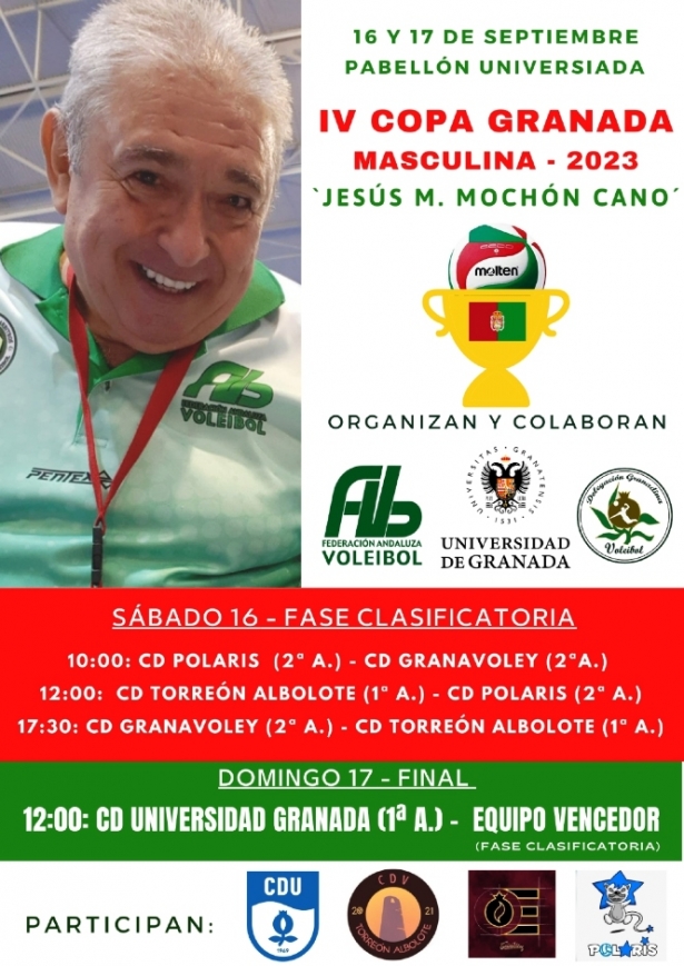 Cartel de la IV Copa Granada (VOLEIBOL GRANADA)