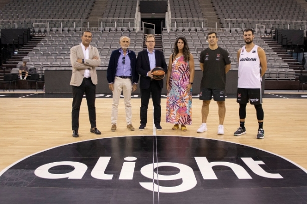 Presentación del patrocinio de Alight (FERMÍN RODRÍGUEZ / FUNDACIÓN CB GRANADA)