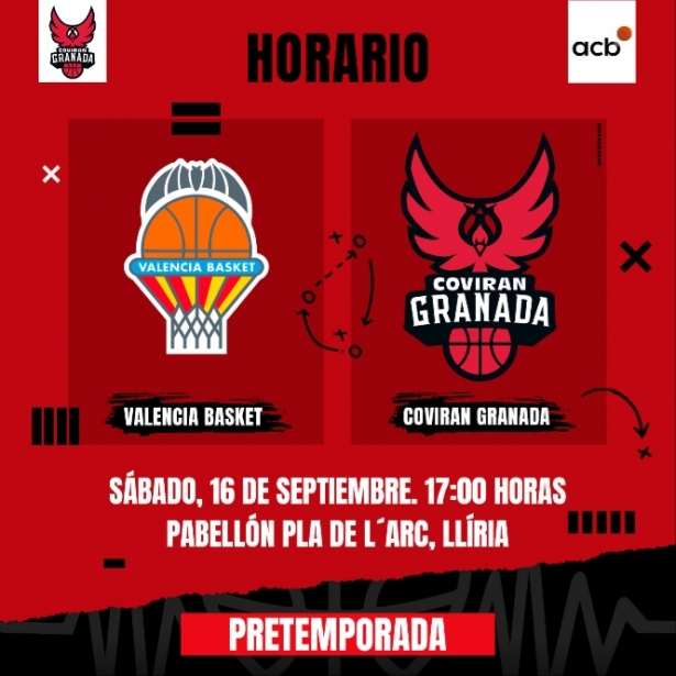 Último partido de pretemporada del Covirán Granada (FUNDACIÓN CBG) 