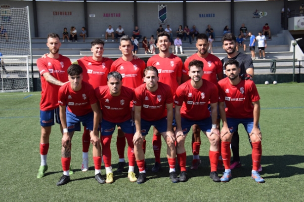 Once inicial del Churriana ante el Cantoria (JOSÉ REQUENA)