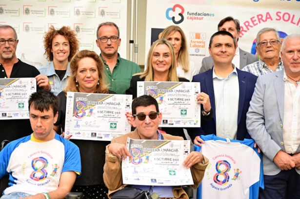 Presentación de la VIII carrera-marcha solidaria de Aspace (AYTO. GRANADA)