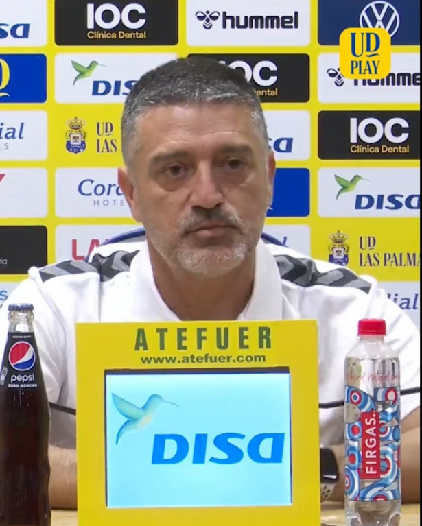 El entrenador de la UD Las Palmas, Xavier García Pimienta (UD LAS PALMAS)
