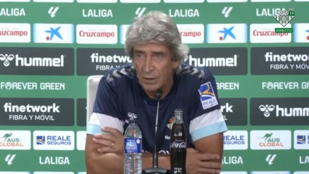 Rueda de prensa del entrenador del Real Betis, Manuel Pellegrini (REAL BETIS)