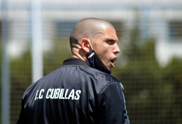 Gabri Padial durante su etapa en el FC Cubillas (J. PALMA)