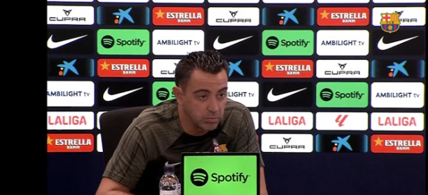 El entrenador del FC Barcelona, Xavi Hernández (FC BARCELONA)