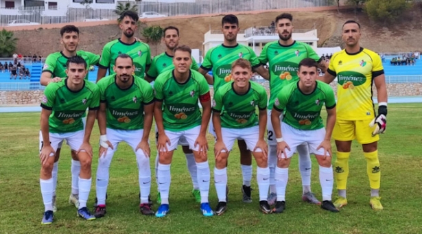 Once inicial del CD Huétor Vega ante el Málaga City (CD HUÉTOR VEGA) 