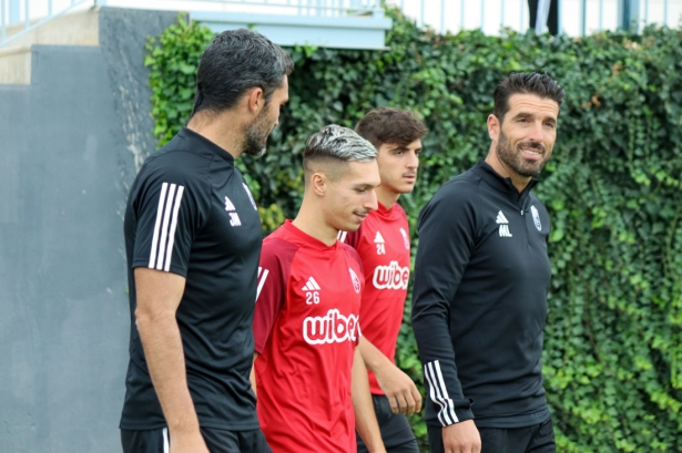 Bryan Zaragoza en su vuelta tras el debut con la Selección Española (CRISTIAN FERNÁNDEZ)
