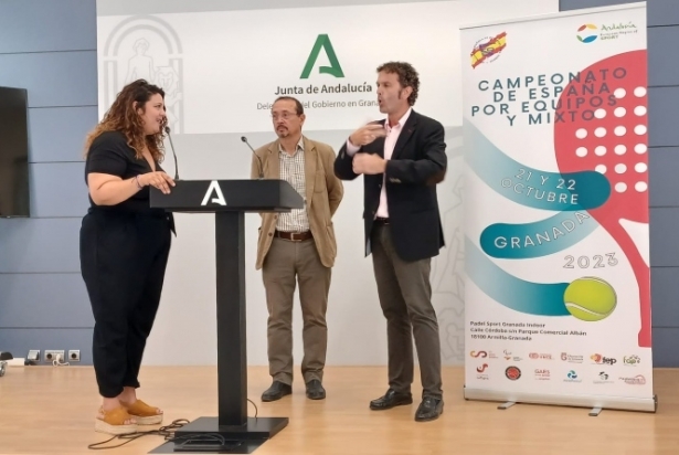 Presentación del campeonato de España de padel para sordos (JUNTA)