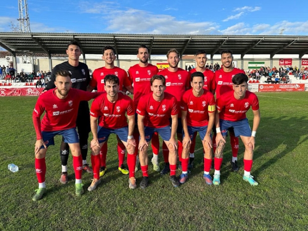 Once inicial del Churriana ante el Martos (JOSÉ REQUENA)