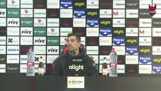 Rueda de prensa previa de Pablo Pin (FUNDACIÓN CB GRANADA)