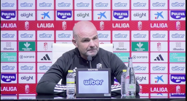 Rueda de prensa previa de Paco López (GRANADA CF)