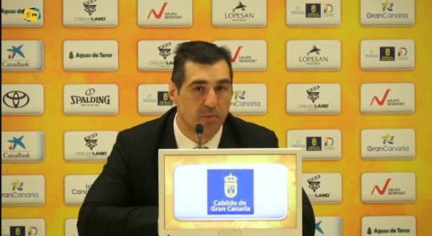 Rueda de prensa post partido de Pablo Pin (GRAN CANARIA CB)