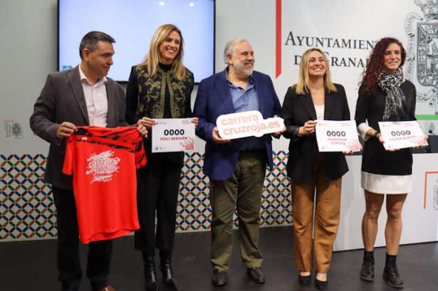 Presentación de la carrera solidaria de Cruz Roja (CRISTIAN FERNÁNDEZ)