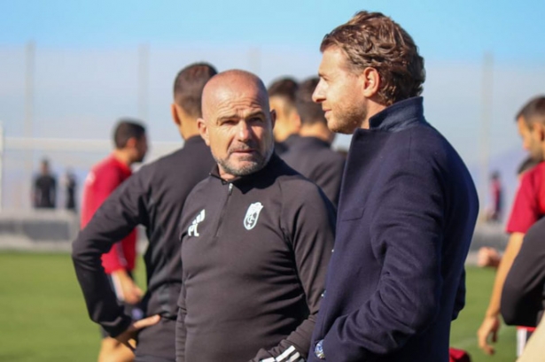 Mateo Tognozzi junto a Paco López (CRISTIAN FERNÁNDEZ)