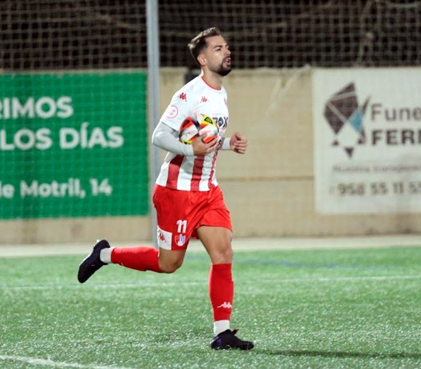 David Moreno, jugador del Arenas de Armilla (JOSÉ ANDRÉS FERNÁNDEZ)