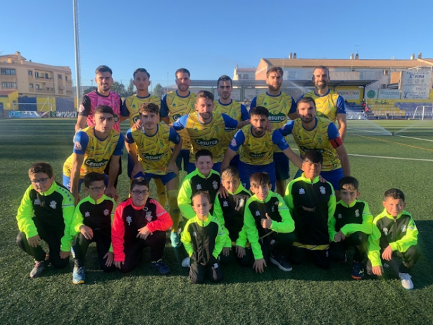 Once inicial del CD Huétor Tájar ante el Torredonjimeno (CD HUÉTOR TÁJAR)