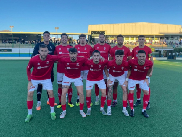 Once inicial del Churriana ante el Mijas Las Lagunas (CHURRIANA CF)