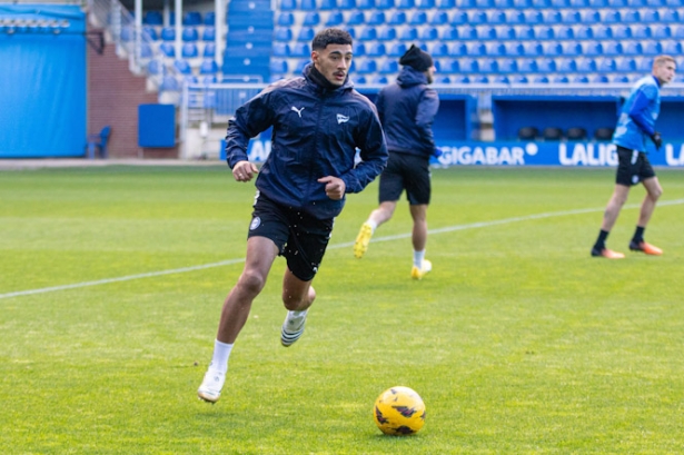 Entrenamiento del Deportivo Alavés (DEPORTIVO ALAVÉS)