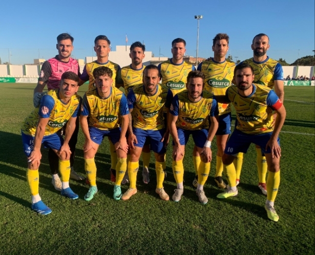 Once inicial del CD Huétor Tájar ante la Juventud Torremolinos (CD HUÉTOR TÁJAR) 