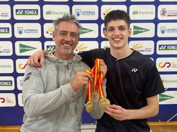 Salvador y Daniel Franco (CLUB BÁDMINTON GRANADA)